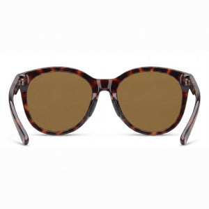 Smith Bayside Round Sunglasses Unisex — side view, Polarized ChromaPop Brown lens