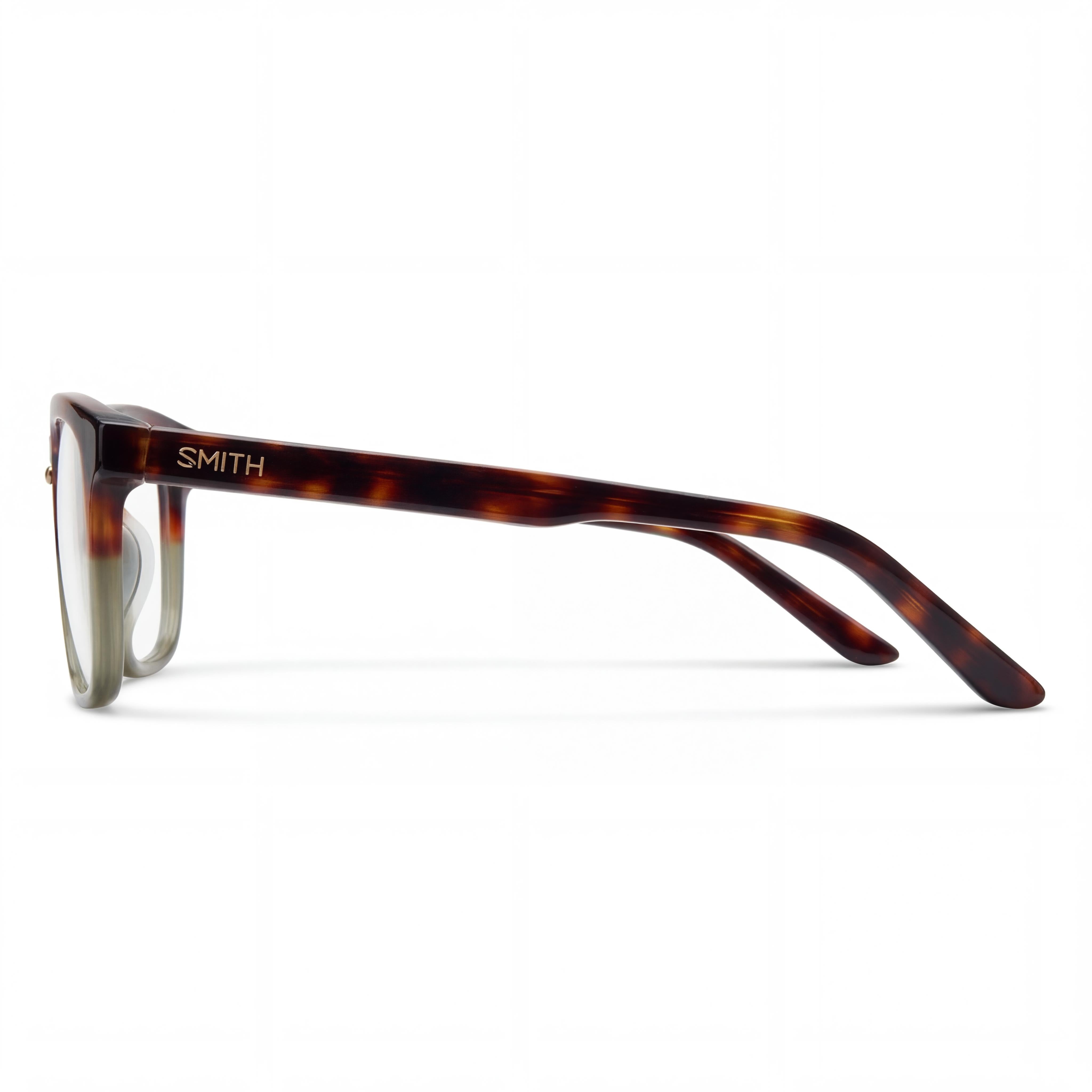Smith Tortoise Rectangle Eyeglasses Unisex, Acetate, Photo 2