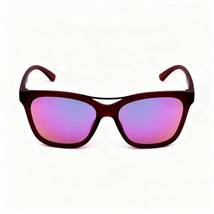 Smith Cavalier Rectangle Sunglasses Unisex — front view, Carbon Fiber frame
