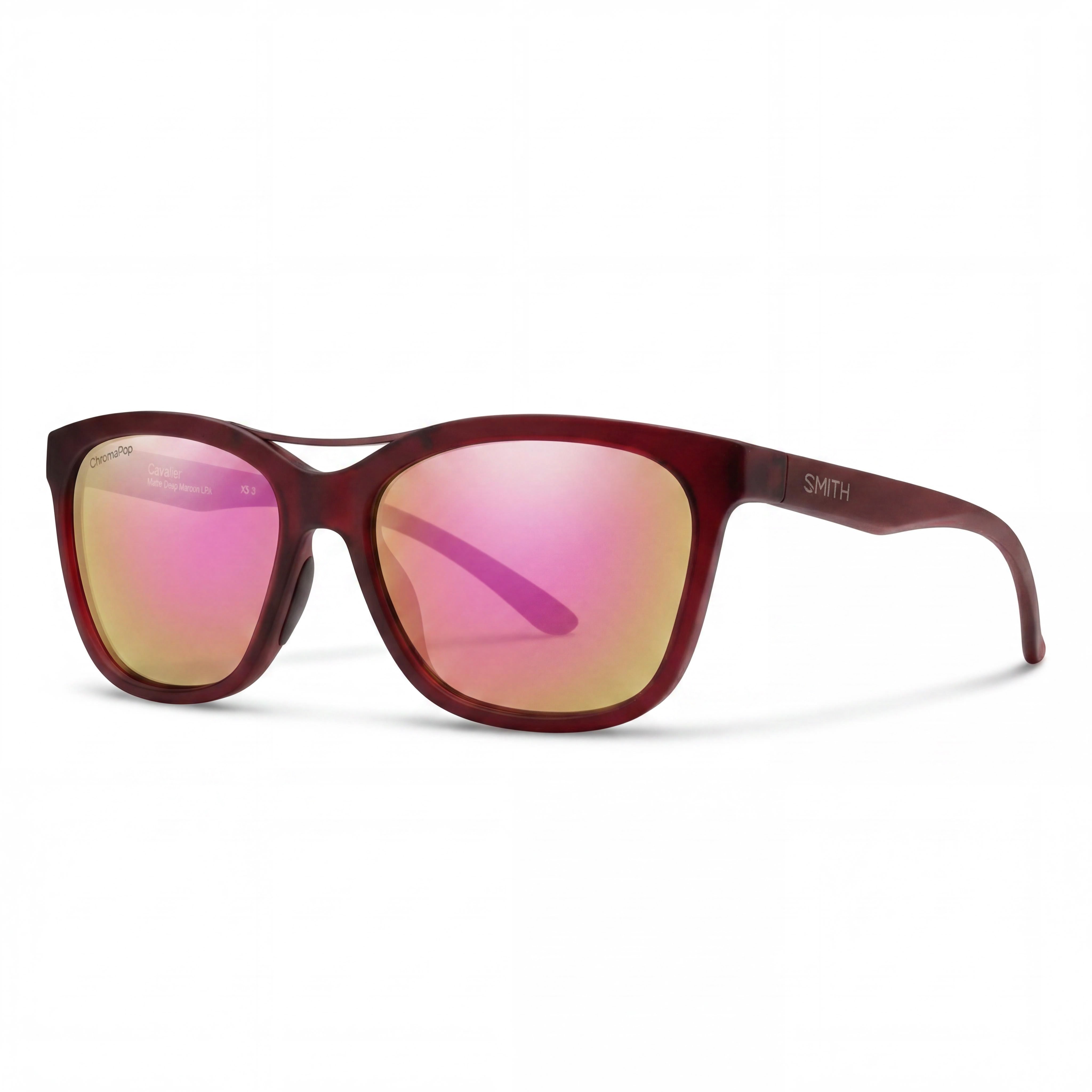 Gafas de Sol Rectangulares Rojas Unisex Smith Cavalier, 55mm, Photo 1