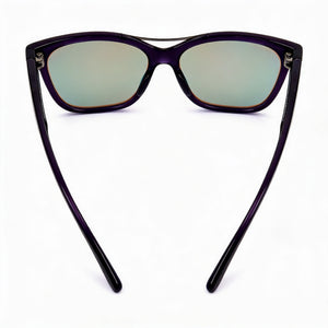 Smith Cavalier Rectangle Sunglasses Unisex — side view, Non-Polarized Opal Mirror lens