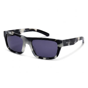 Smith Crossfade Havana Rectangle Sunglasses Unisex, Grey lens