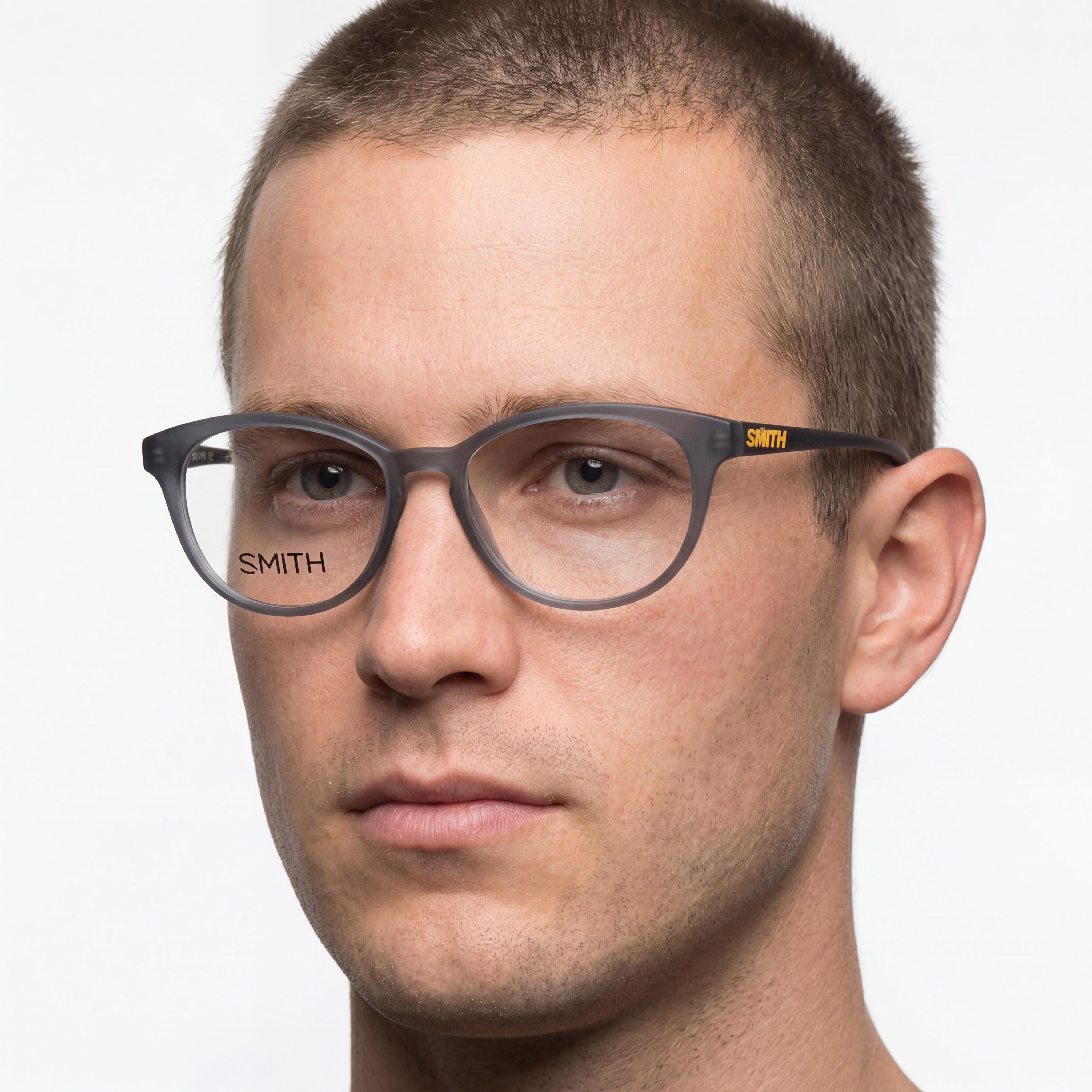 Smith Finley 0G37 Gafas Rectangulares de Hombre en Gris Mate, 51mm, Photo 3