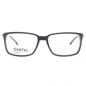 Smith Rectangle Eyeglasses for Men — front view, Acetate