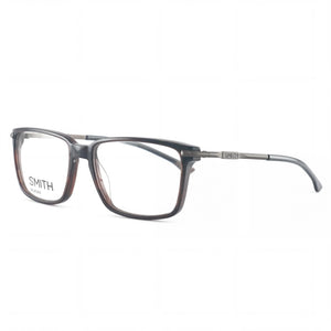 Smith Gray Rectangle Eyeglasses for Men, Acetate frame
