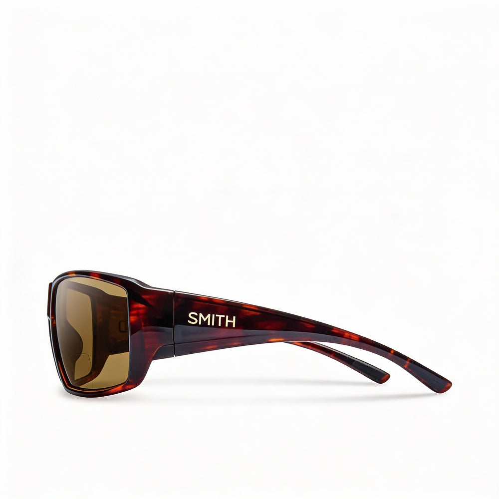 Smith Guide's Choice Bifocals Rectangle Sunglasses Unisex — front view, Evolve frame