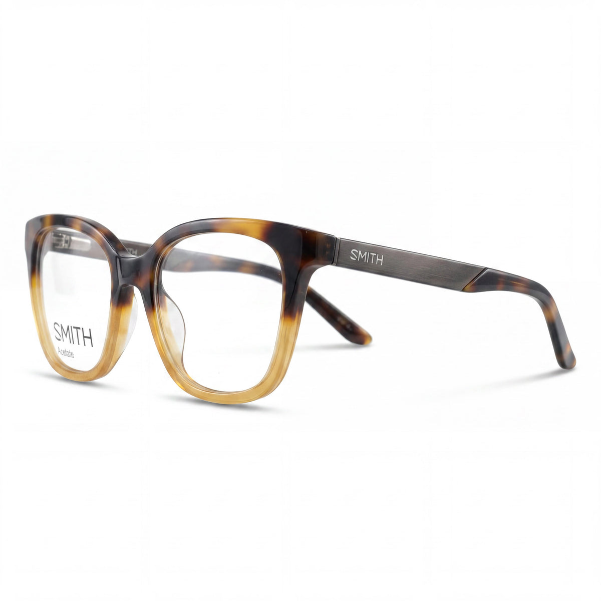 Smith Honey Tortoise Rectangle Eyeglasses for Women, Acetate 51mm, Photo 1