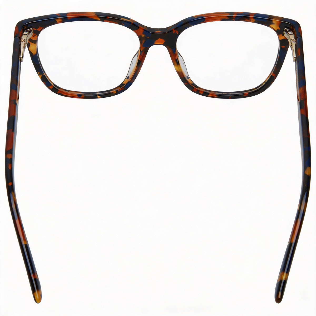 Smith Blue Havana Square Eyeglasses for Women, Acetate, Photo 3
