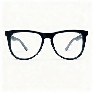 Smith Logan Oval Eyeglasses for Men — front view, Metal