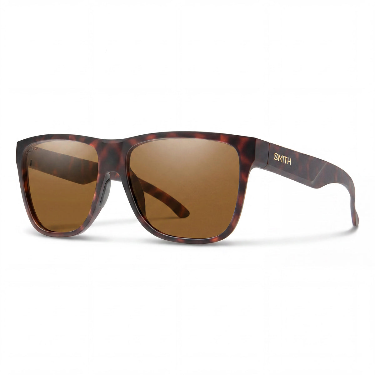 Smith Lowdown Xl 2 Brown Rectangle Polarized Sunglasses Unisex, 60mm, Photo 1