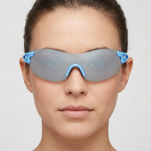 Smith Pivlock Asana Blue Sunglasses Women — lifestyle wear, sport and outdoor days