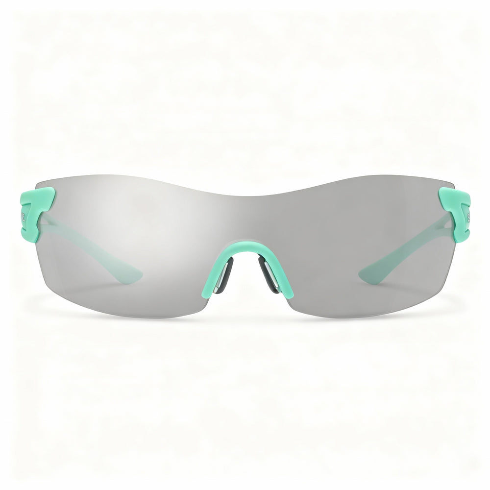 Smith PIVLOCK ASANA/N 1ED Shield Sunglasses for Women — front view, Plastic frame
