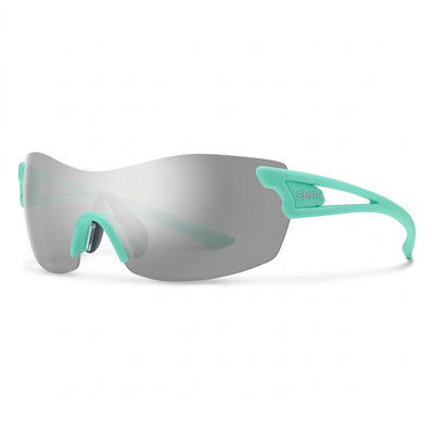 Smith PIVLOCK ASANA/N 1ED Blue Shield Sunglasses for Women, Grey lens