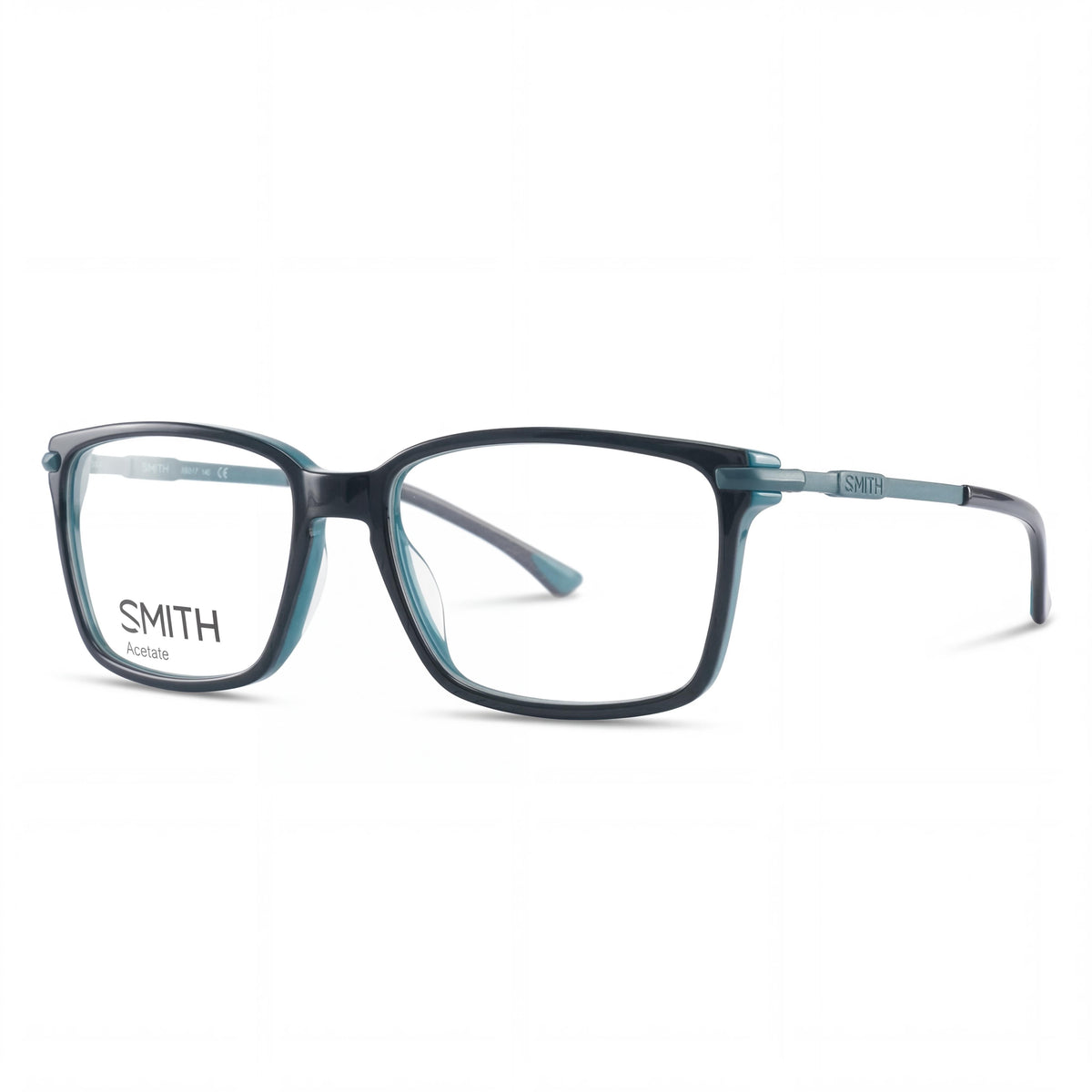 Gafas de lectura rectangulares Smith Pryce Black Blue para mujer, de plástico de 55 mm, Photo 1