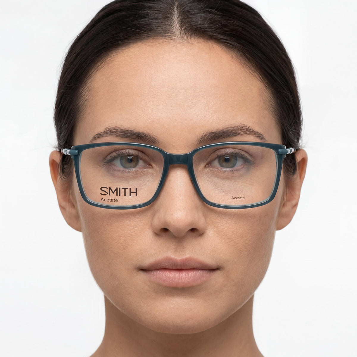 Gafas de lectura rectangulares Smith Pryce Black Blue para mujer, de plástico de 55 mm, Photo 4