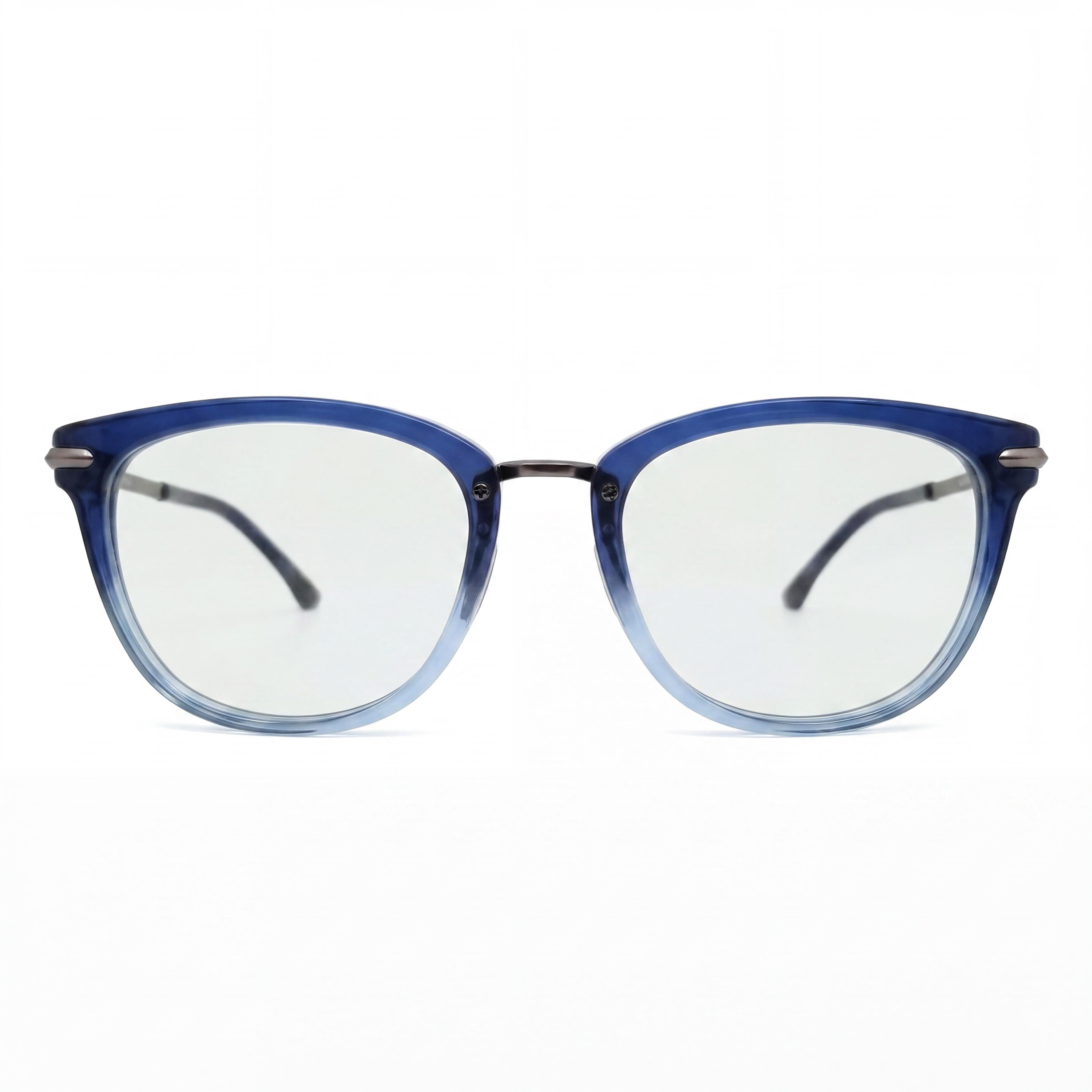 Smith Quinlan Blue Crystal Rectangle Eyeglasses for Women, Photo 2