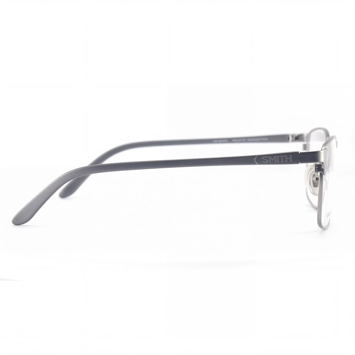 Gafas de hombre Smith Ralston tipo rectángulo, gris rutenio mate, de metal, Photo 2