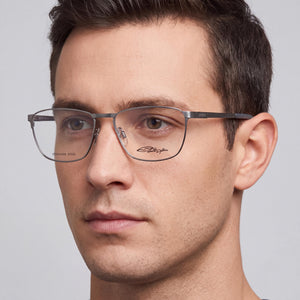 Smith Ralston Silver Eyeglasses Men — lifestyle wear, reading and close-up work