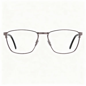 Smith RALSTON V81 56 Square Eyeglasses for Men — front view, Metal