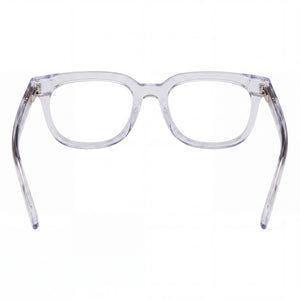 Spy Bewilder Rectangle Eyeglasses Unisex — side view, Multi Plastic temples