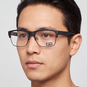 Spy BRODY 5050 Rectangle Eyeglasses Unisex — interior view, demo lenses