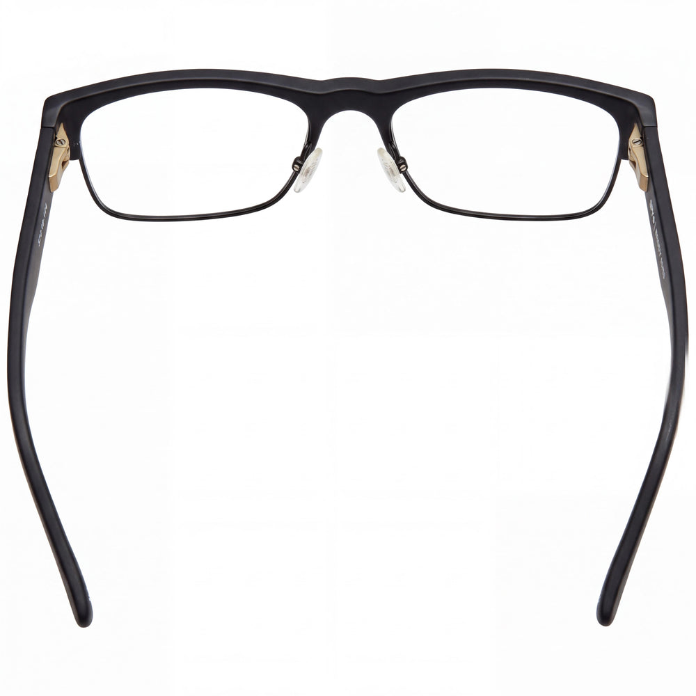 Spy BRODY 5050 Rectangle Eyeglasses Unisex — side view, Black Acetate temples