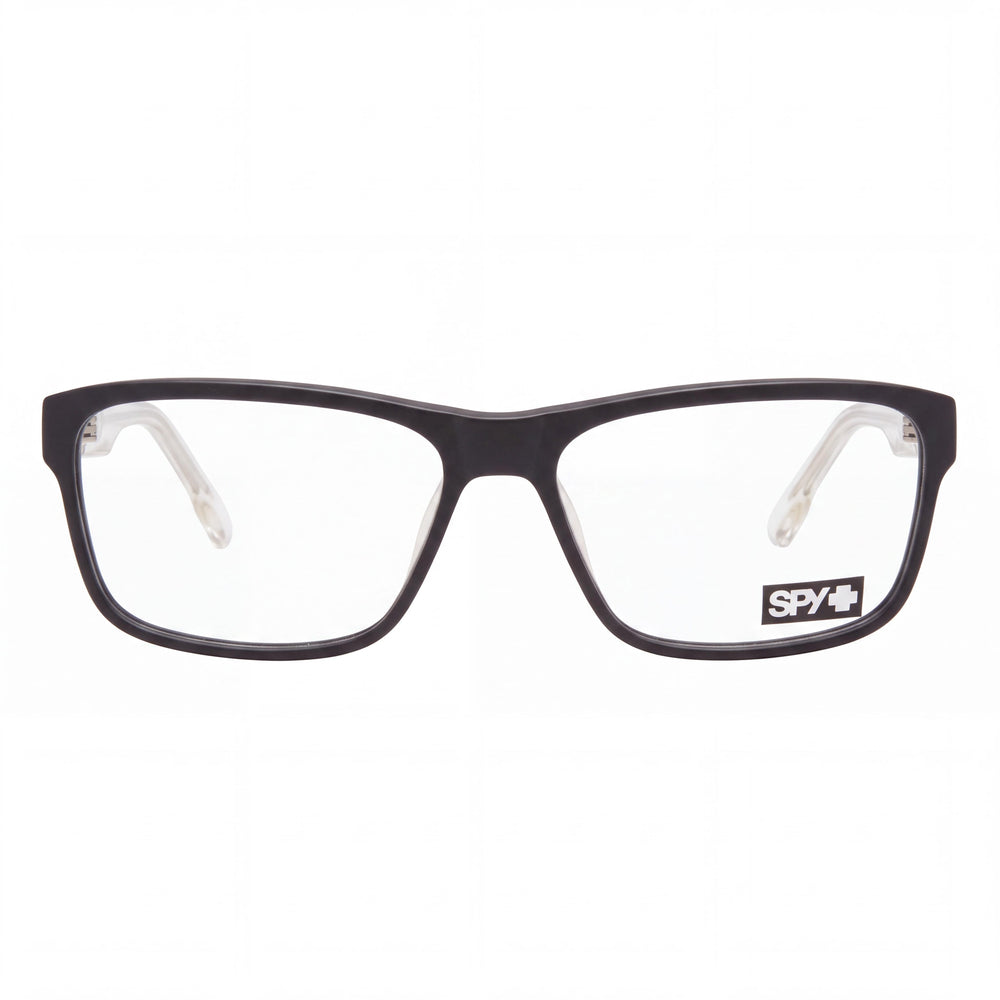 Spy Brody 58 Rectangle Eyeglasses Unisex — front view, Acetate