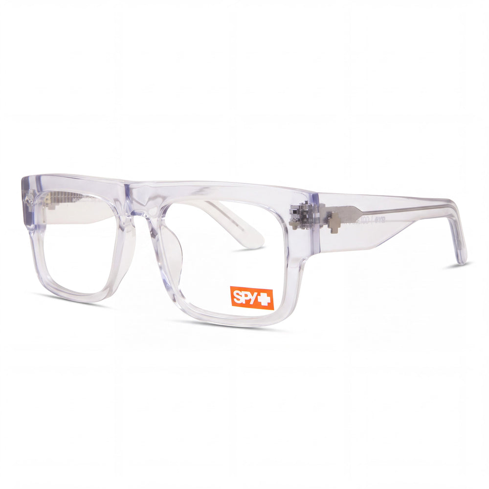 Spy Coleson 57 Multi-coloured Rectangle Eyeglasses for Unisex, Acetate frame