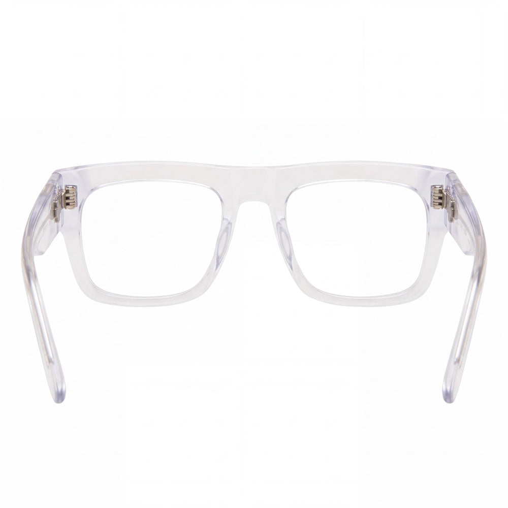Spy Coleson 57 Rectangle Eyeglasses Unisex — side view, Multi-coloured Acetate temples