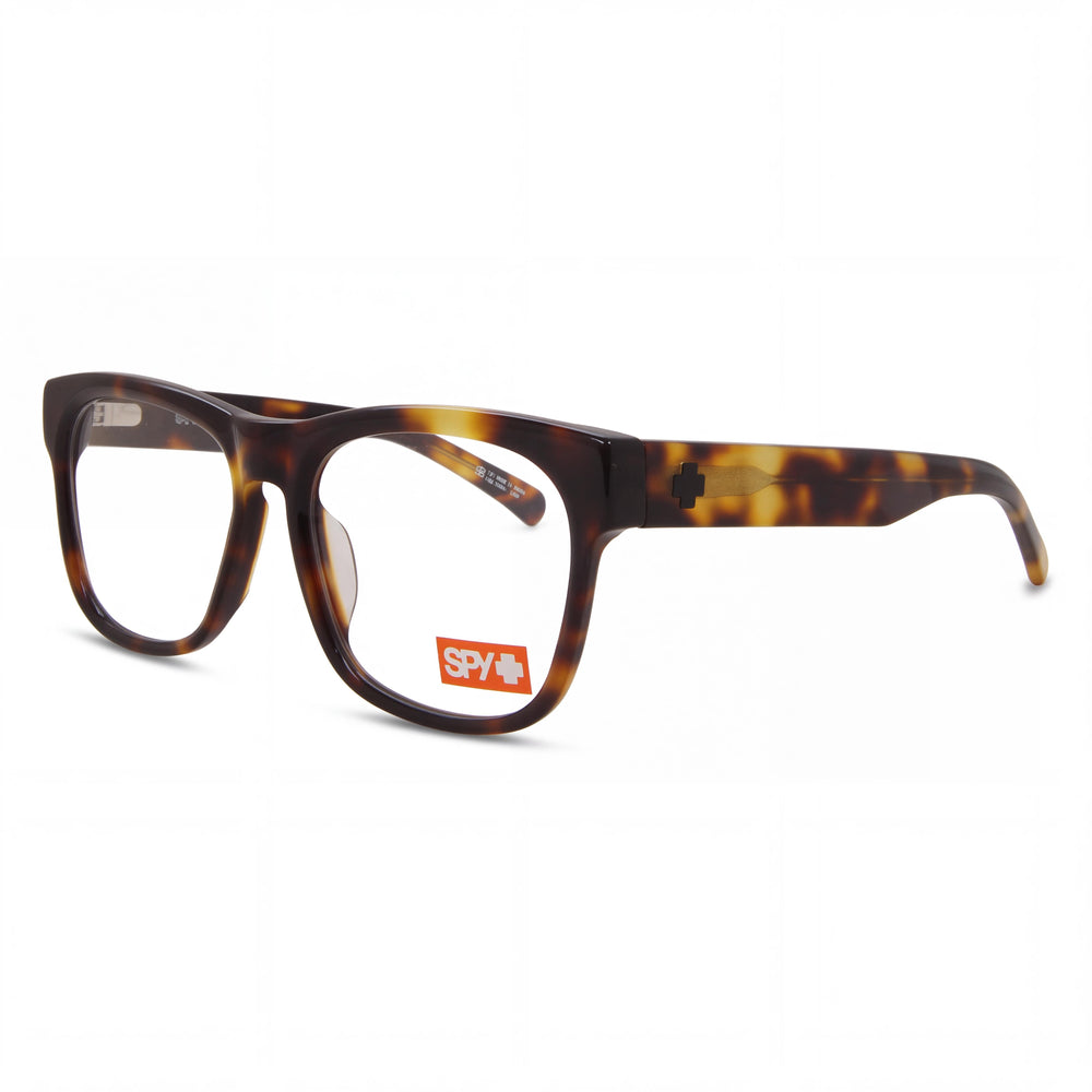 Spy Crossway Optical 56 Havana Rectangle Eyeglasses Unisex, Acetate frame