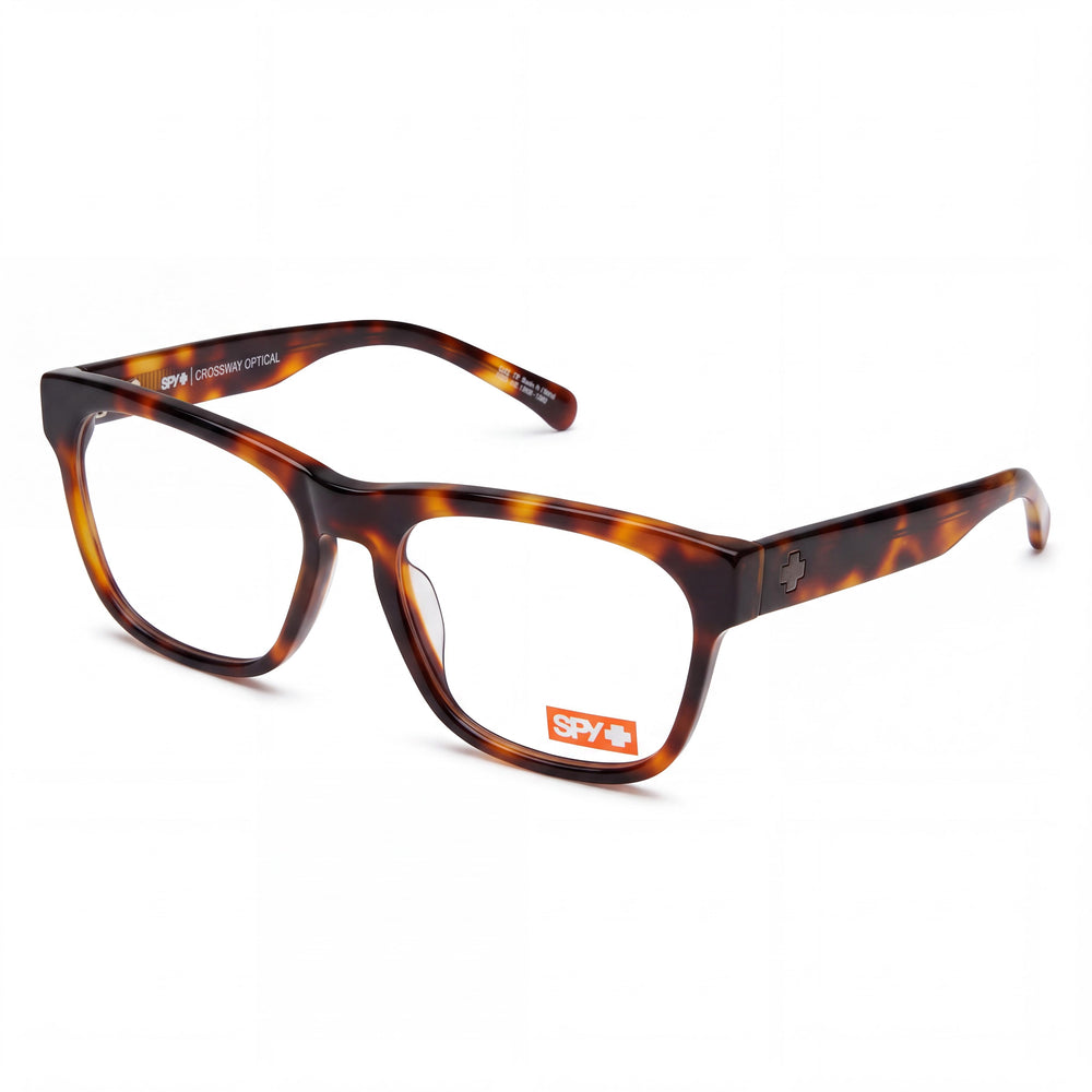 Spy Crossway Optical 58 Multi-coloured Rectangle Eyeglasses for Unisex, Acetate frame