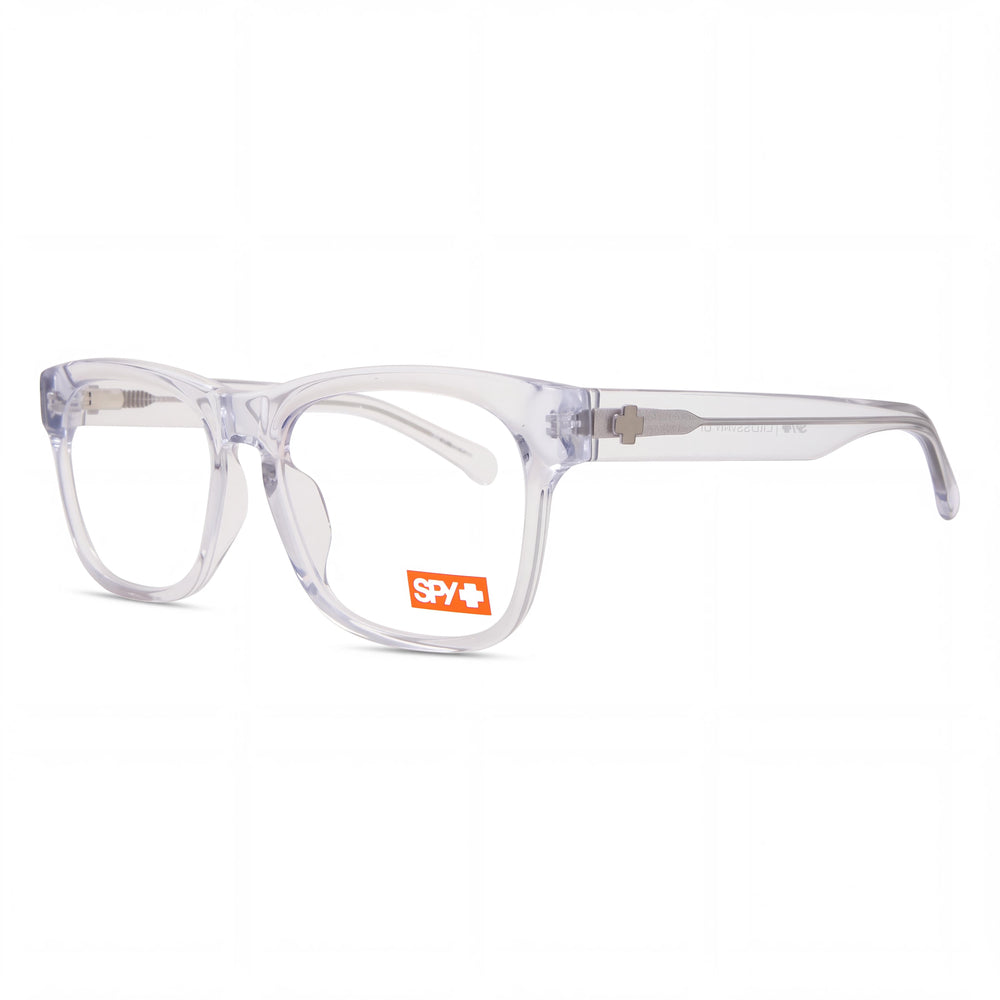 Spy Crossway Optical 58 Multi Rectangle Eyeglasses for Unisex, Acetate frame
