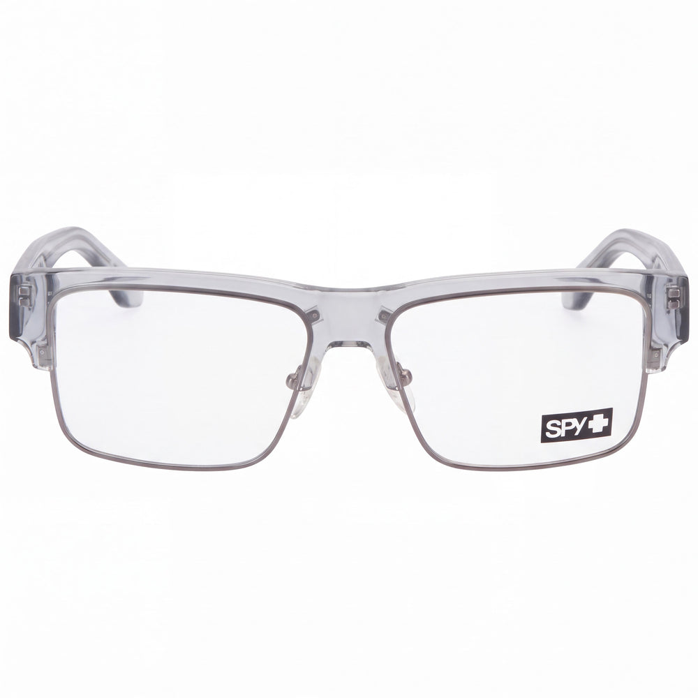 Spy Cyrus 5050 Rectangle Eyeglasses for Unisex — front view, Plastic