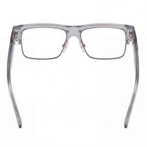 Spy Cyrus 5050 Rectangle Eyeglasses for Unisex — interior view, Plastic demo lenses