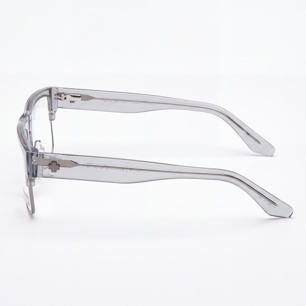 Spy Cyrus 5050 Crystal Smoke Dark Gunmetal Eyeglasses Unisex, 58mm, Photo 3