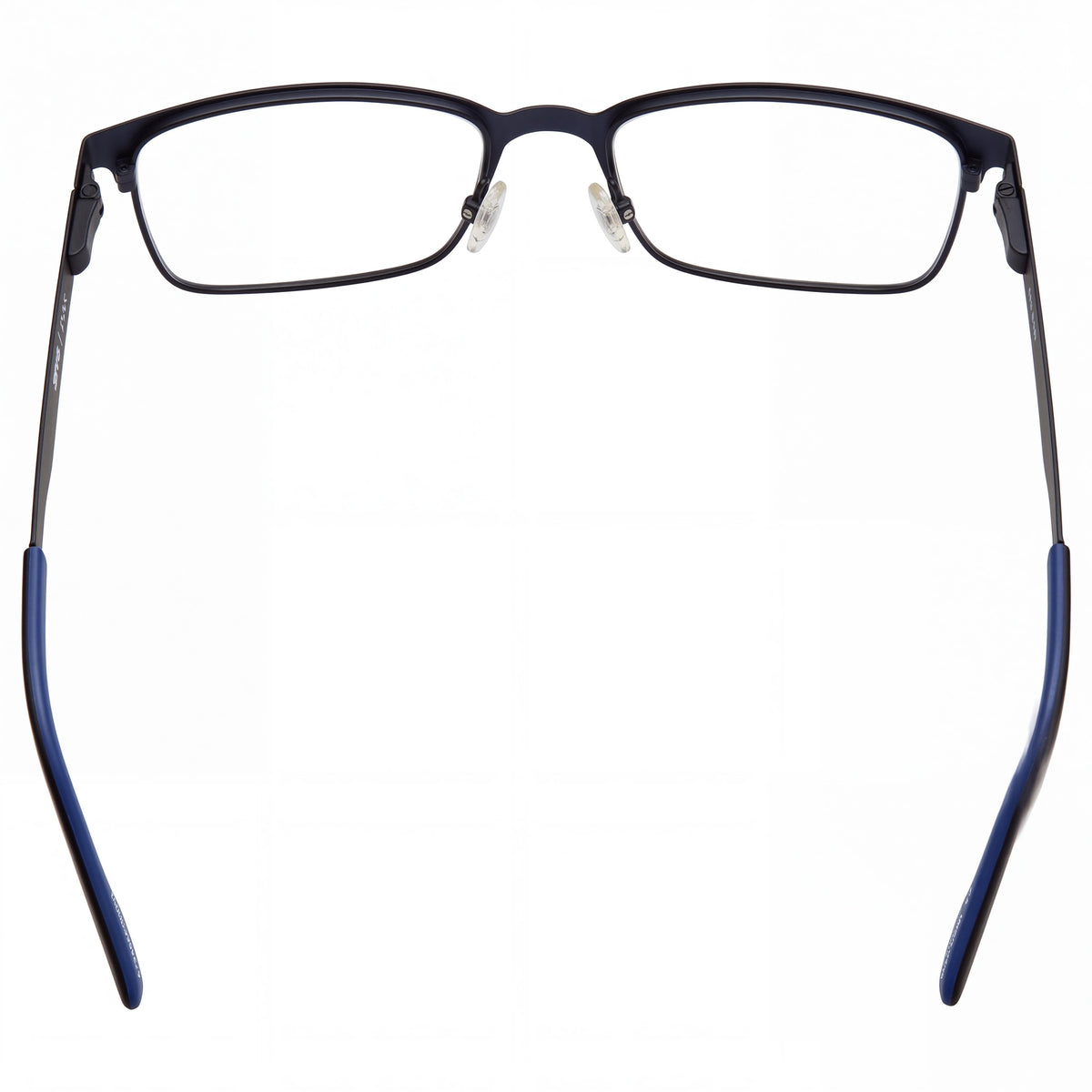 Spy Dax 57 Navy Blue, Black, Navy Rectangle Eyeglasses Unisex, 57mm, Photo 2