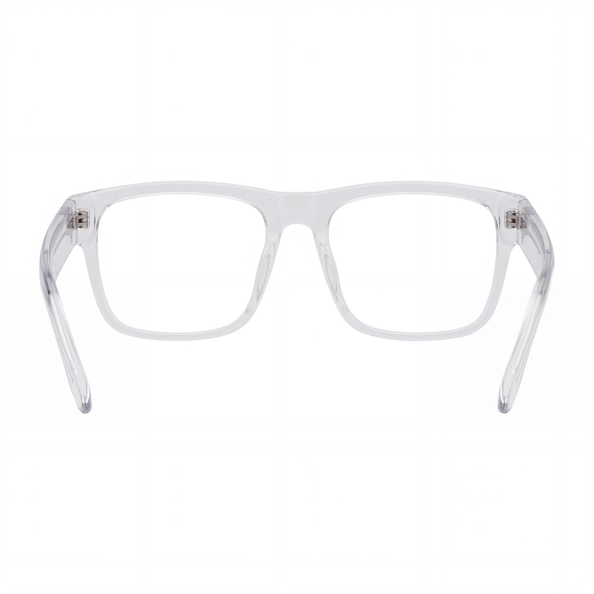 Spy Discord Optical 56 Transparent White Eyeglasses Unisex, 56mm, Photo 4