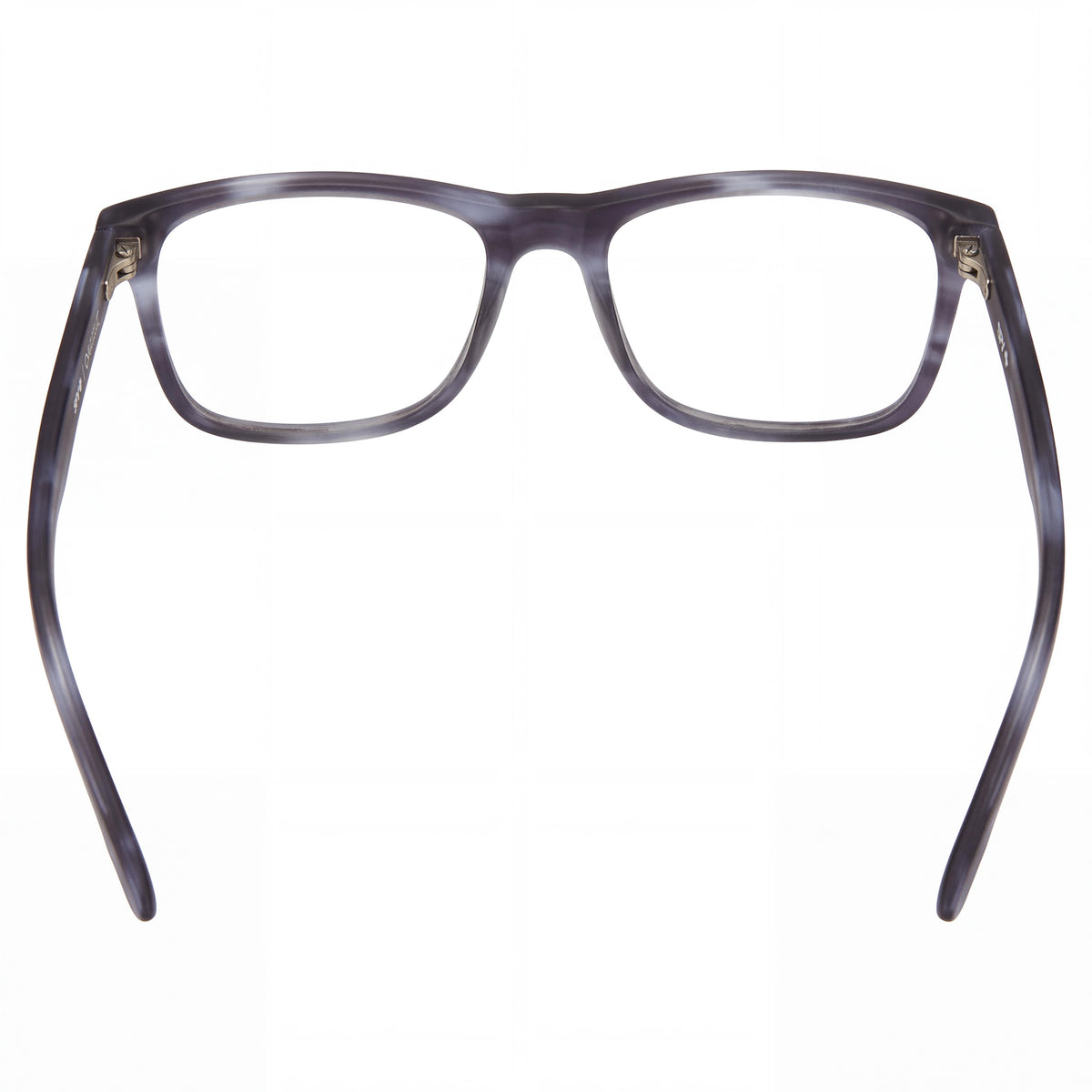 Spy Dwight 55 Matte Blue Brush Rectangle Eyeglasses for Men, 55mm, Photo 3