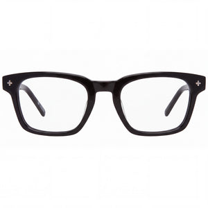 Spy HARDWIN 52 Square Eyeglasses Unisex — front view, Acetate