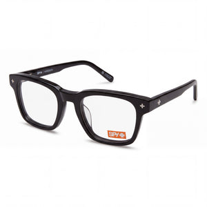 Spy HARDWIN 52 Black Square Eyeglasses Unisex, Acetate frame