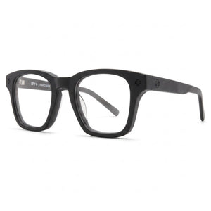 Spy Hardwin Fusion 52 Black Square Eyeglasses for Men, Plastic frame