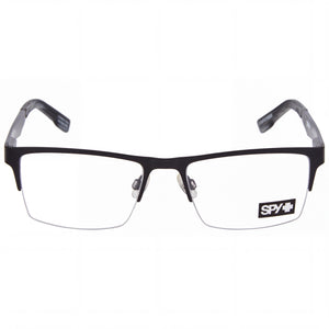 Spy Hawke 54 Rectangle Eyeglasses Unisex — front view, Plastic