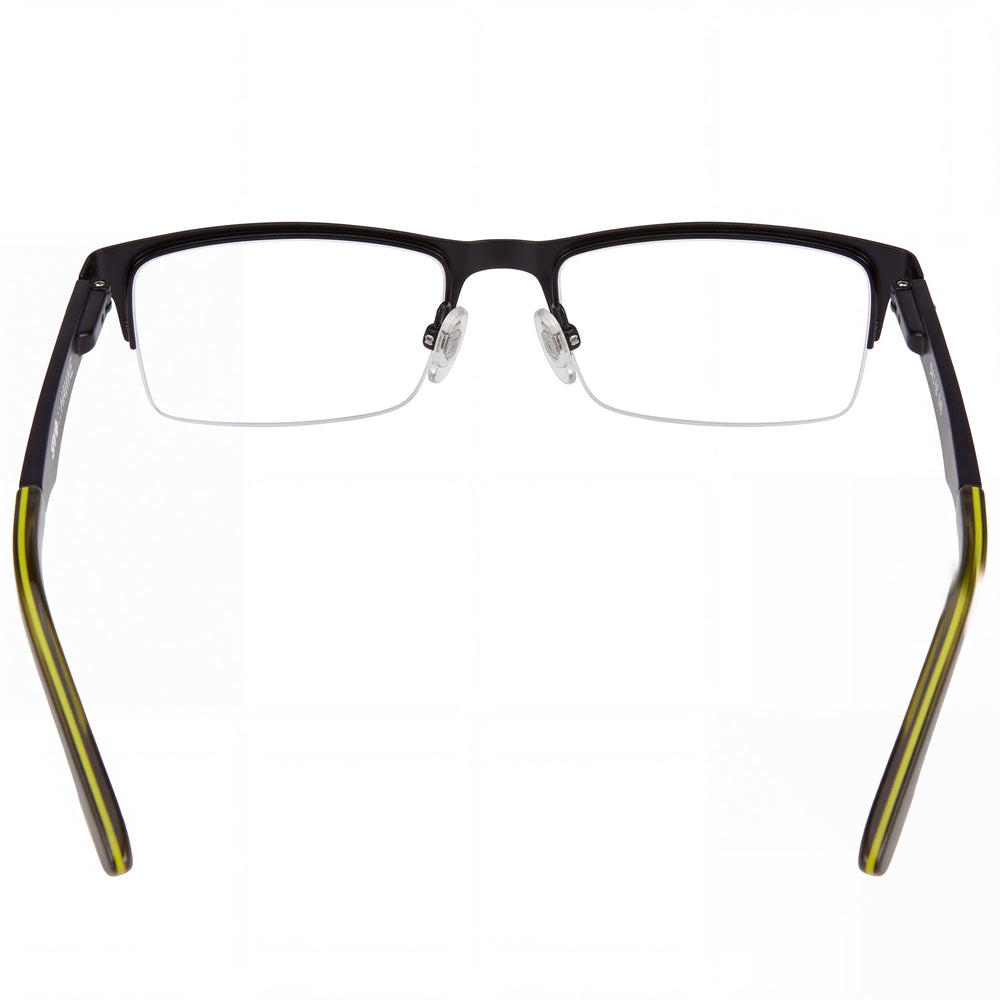 Spy Hawke 54 Rectangle Eyeglasses for Unisex — front view, Acetate