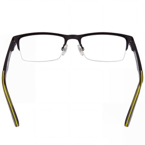 Spy Hawke 54 Rectangle Eyeglasses for Unisex — front view, Acetate