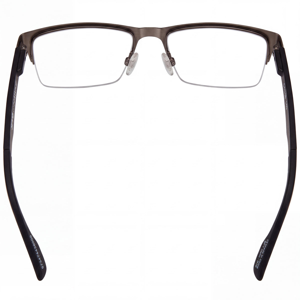 Gafas graduadas unisex Spy Hawke 54, color gris plomo mate y negro mate, 54 mm, Photo 3