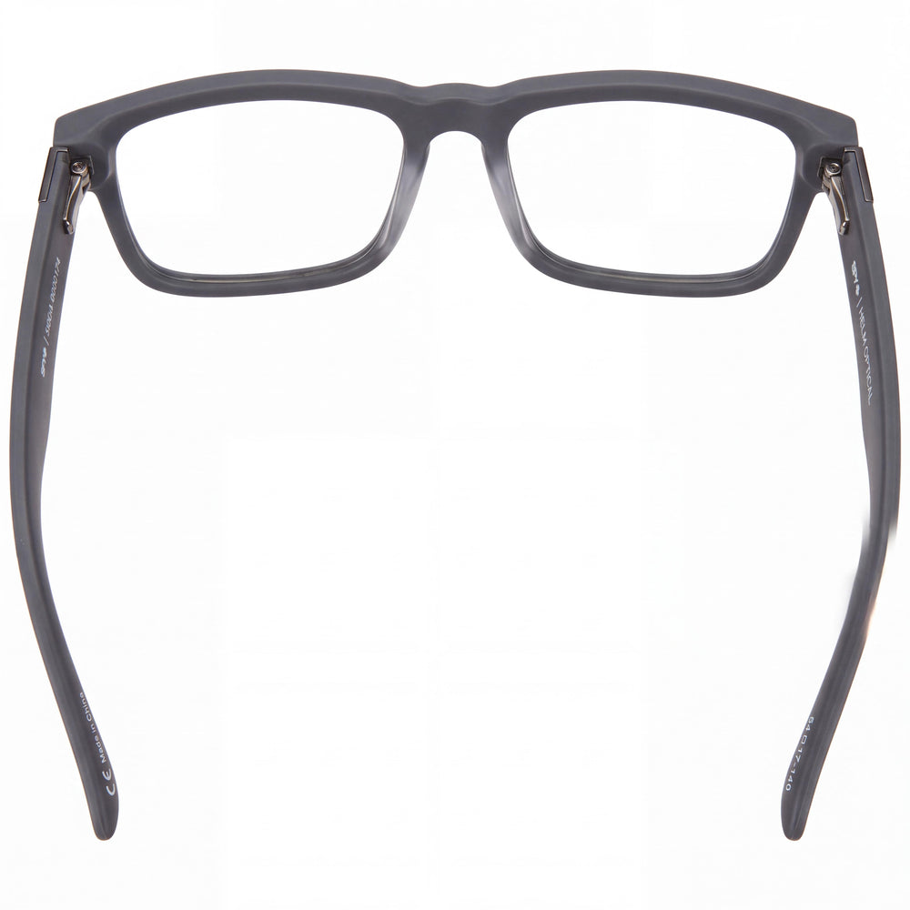 Spy Helm Optical 54 Rectangle Eyeglasses Unisex — front view, Acetate