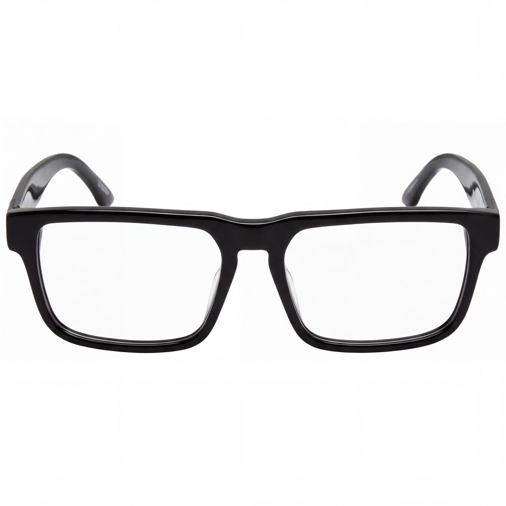 Spy Helm Optical 56 Rectangle Eyeglasses for Unisex — front view, Acetate