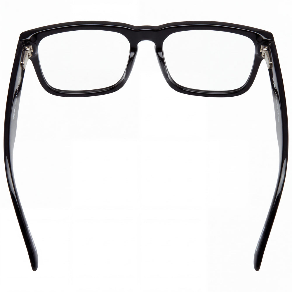 Spy Helm Optical 56 Rectangle Eyeglasses Unisex — side view, Multi-coloured Acetate temples