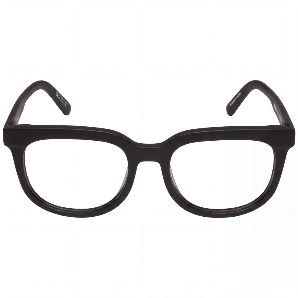 Spy Optical 53 Rectangle Eyeglasses for Unisex — front view, Plastic