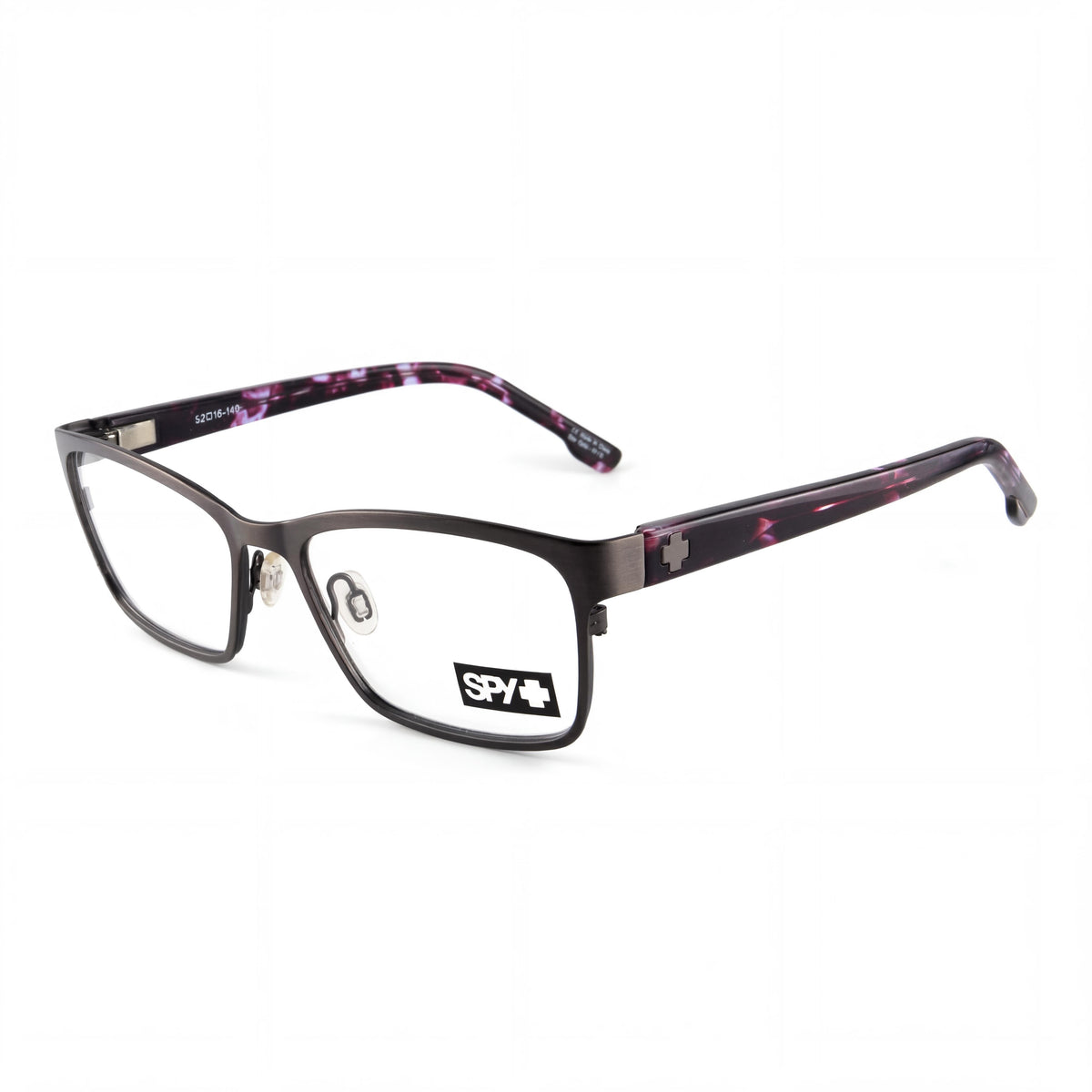 Gafas graduadas rectangulares Spy Violet para mujer, compuestas, 52 mm, Photo 1